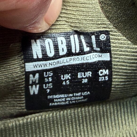 NOBULL Outwork Shoes Women's 7 Green Athleitc Low Lace Cross Training Sneakers - Picture 11 of 11